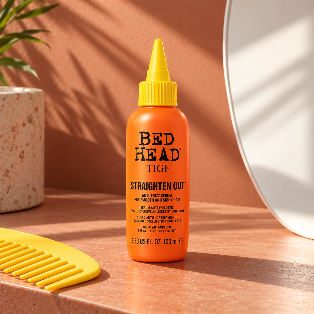 Tigi Bed Head Straighten Out 100 ml – atmosférická fotografie – MrRizz