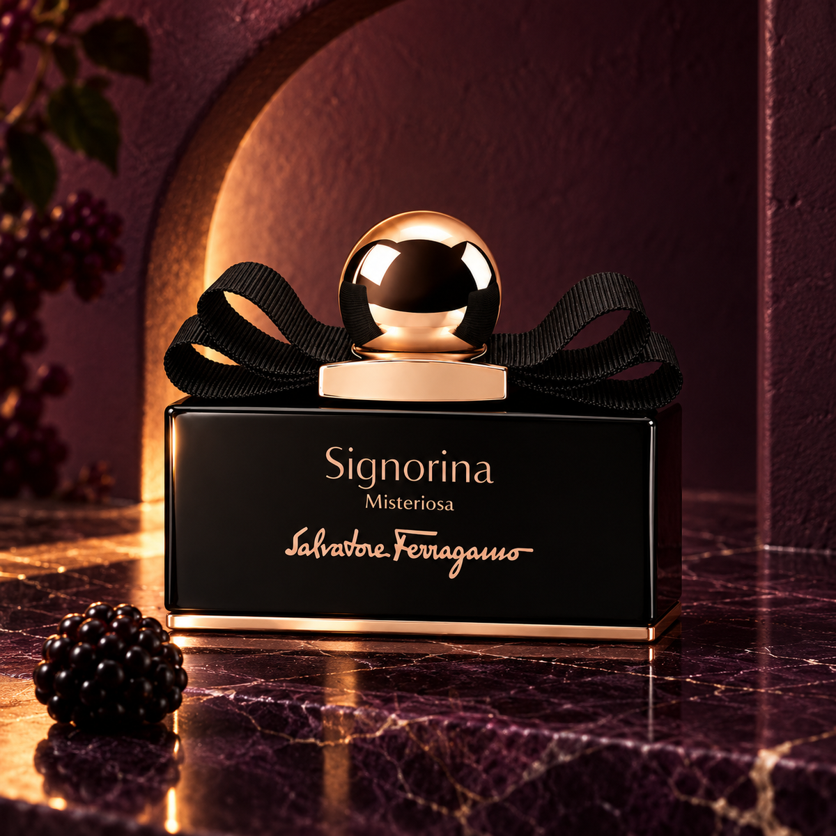 Ferragamo Signorina Misteriosa EDP 100 ml – atmosférická fotografie – MrRizz