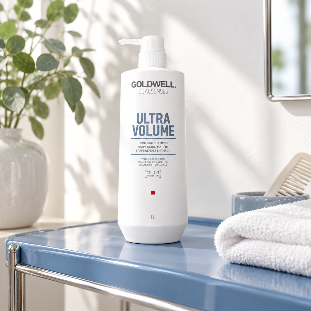 Goldwell Dualsenses Ultra Volume 1000 ml – atmosférická fotografie – MrRizz