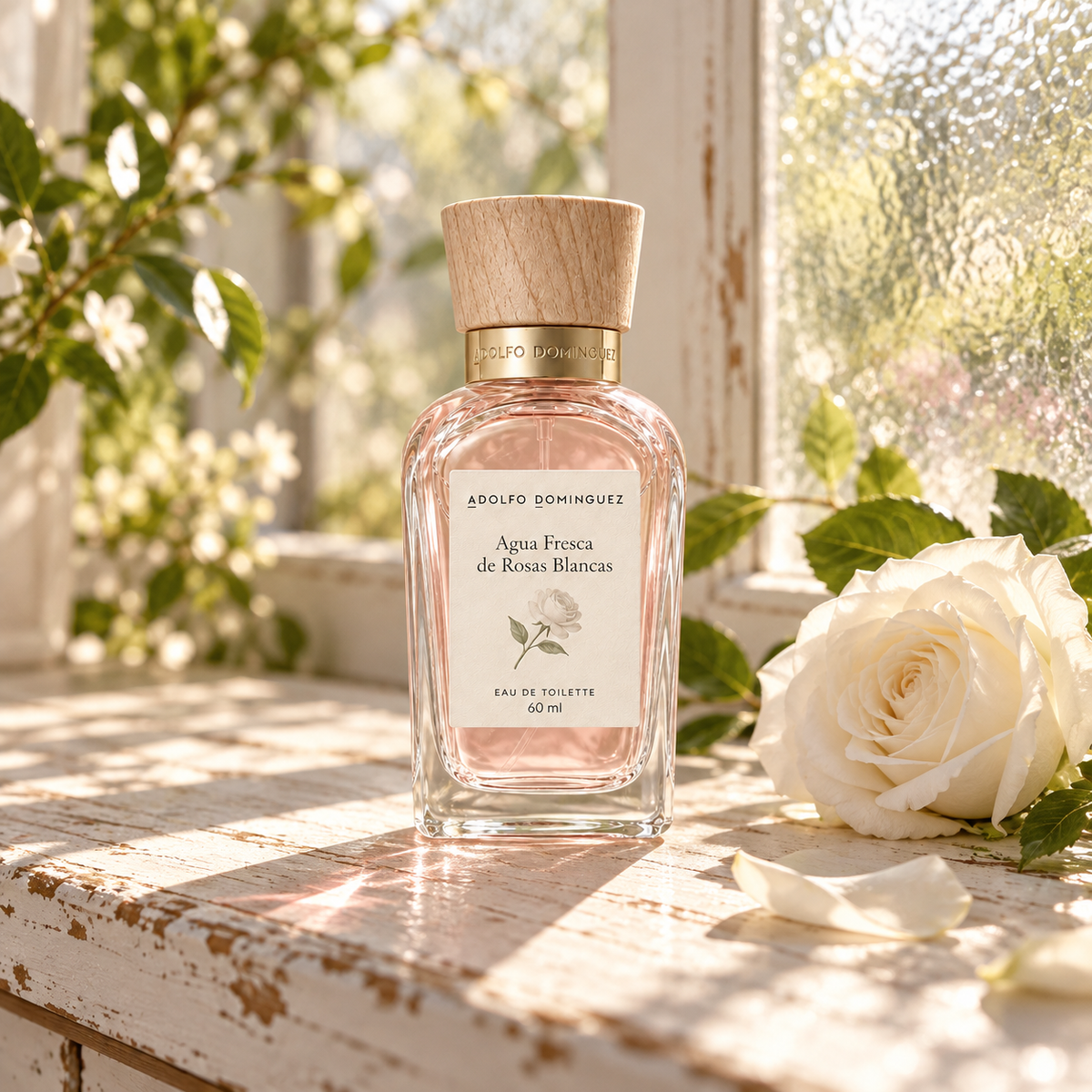Adolfo Dominguez Agua Fresca de Rosas Blancas 60 ml – atmosférická fotografie – MrRizz