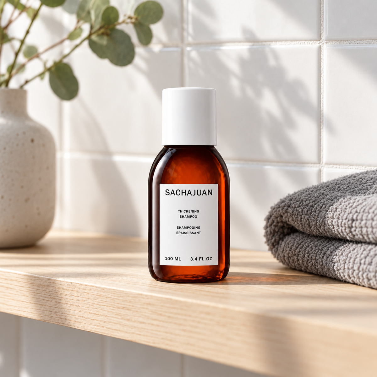 Sachajuan Thickening Shampoo 100 ml – atmosférická fotografie – MrRizz