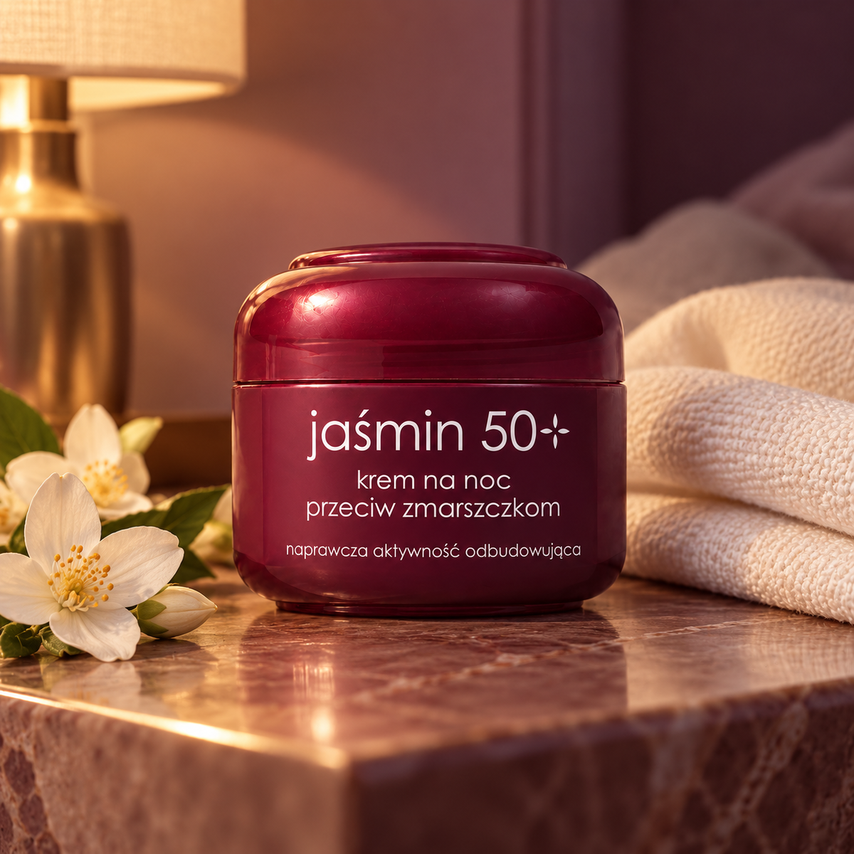 Ziaja Jasmine Noční pleťový krém 50 ml – atmosférická fotografie – MrRizz