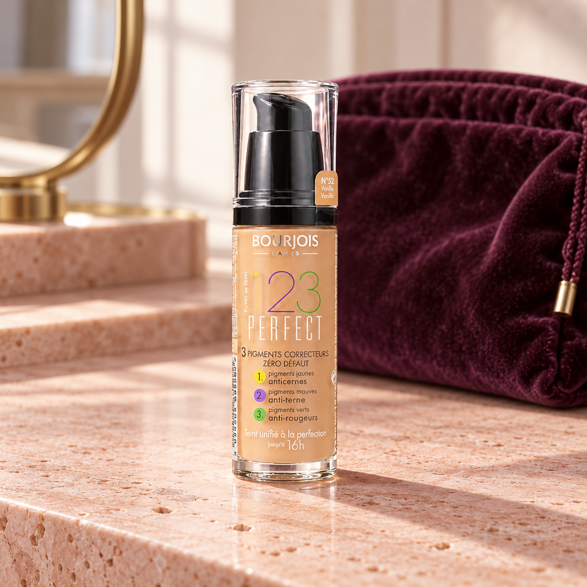 BOURJOIS Paris 123 Perfect Make-up 30 ml – atmosférická fotografie – MrRizz