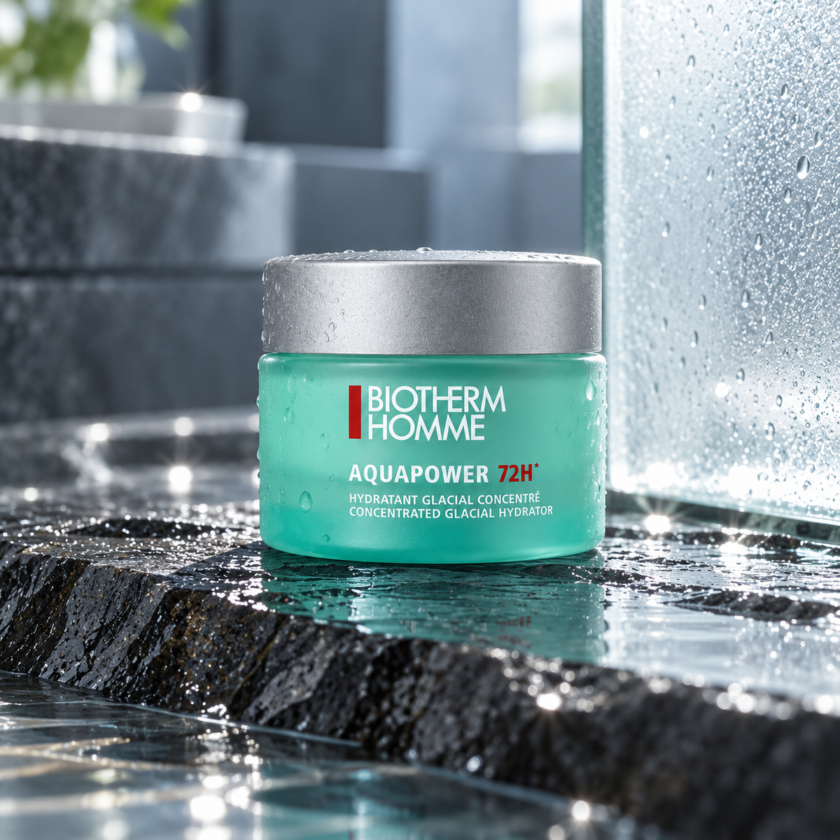Biotherm Homme Aquapower 72h Gel-Cream 50 ml – atmosférická fotografie – MrRizz
