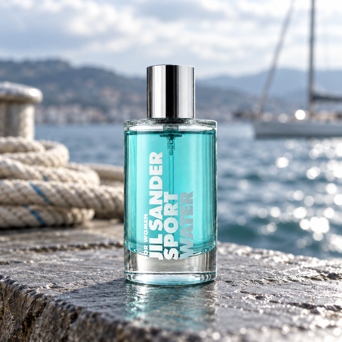 Jil Sander Sport Water EDT 50 ml – atmosférická fotografie – MrRizz
