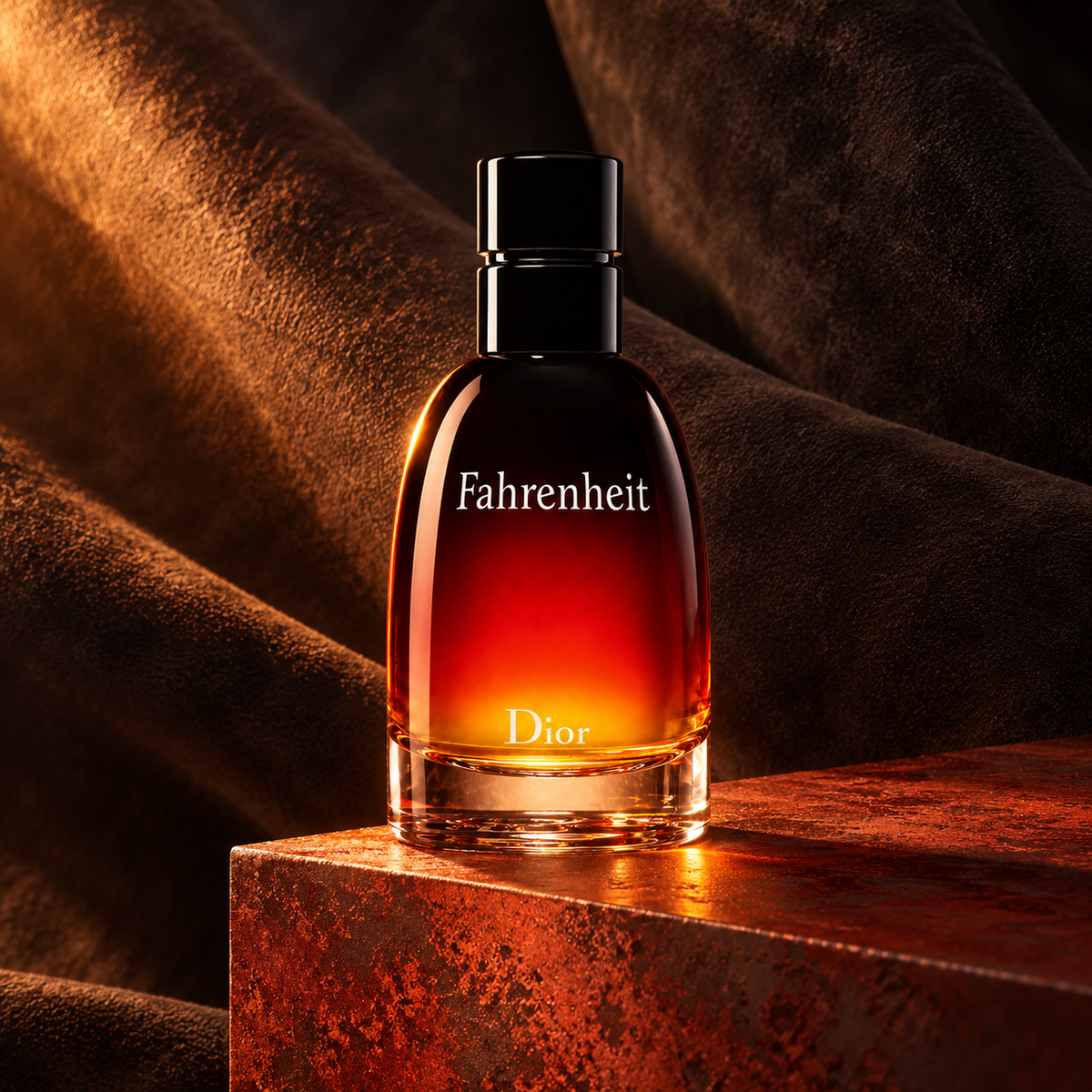 Dior Fahrenheit Le Parfum 75 ml – atmosférická fotografie – MrRizz