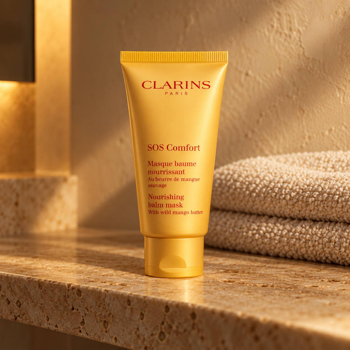Clarins SOS Nourishing 75 ml – atmosférická fotografie – MrRizz