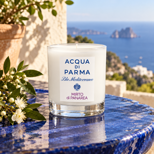 Acqua di Parma Blu Mediterraneo Mirto di Panarea 200 ml – atmosférická fotografie – MrRizz