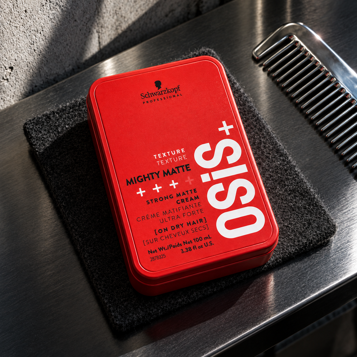 Schwarzkopf Professional Osis+ Mighty Matte Strong Matte Cream 100 ml – atmosférická fotografie – MrRizz