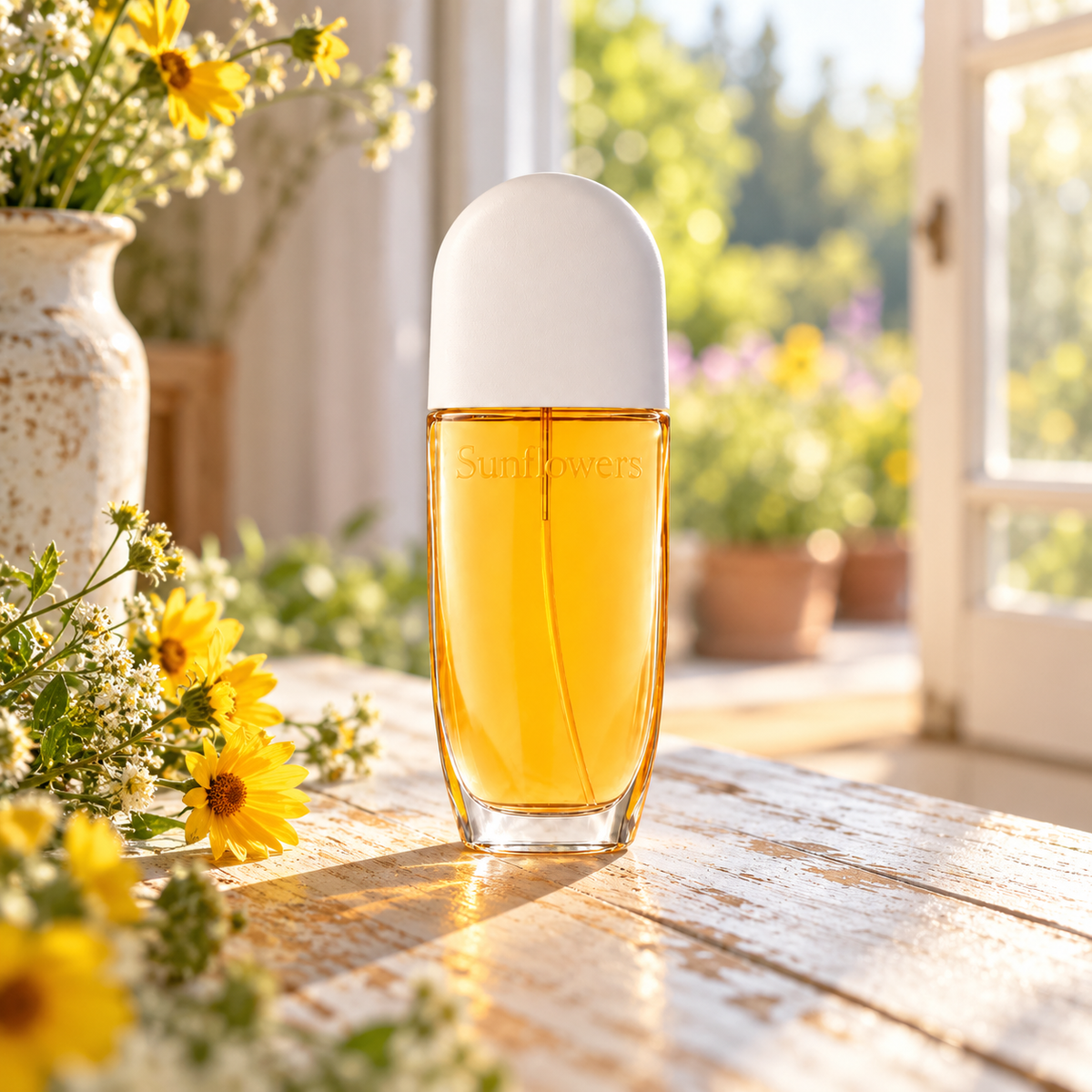 Elizabeth Arden Sunflowers EDT 50 ml – atmosférická fotografie – MrRizz
