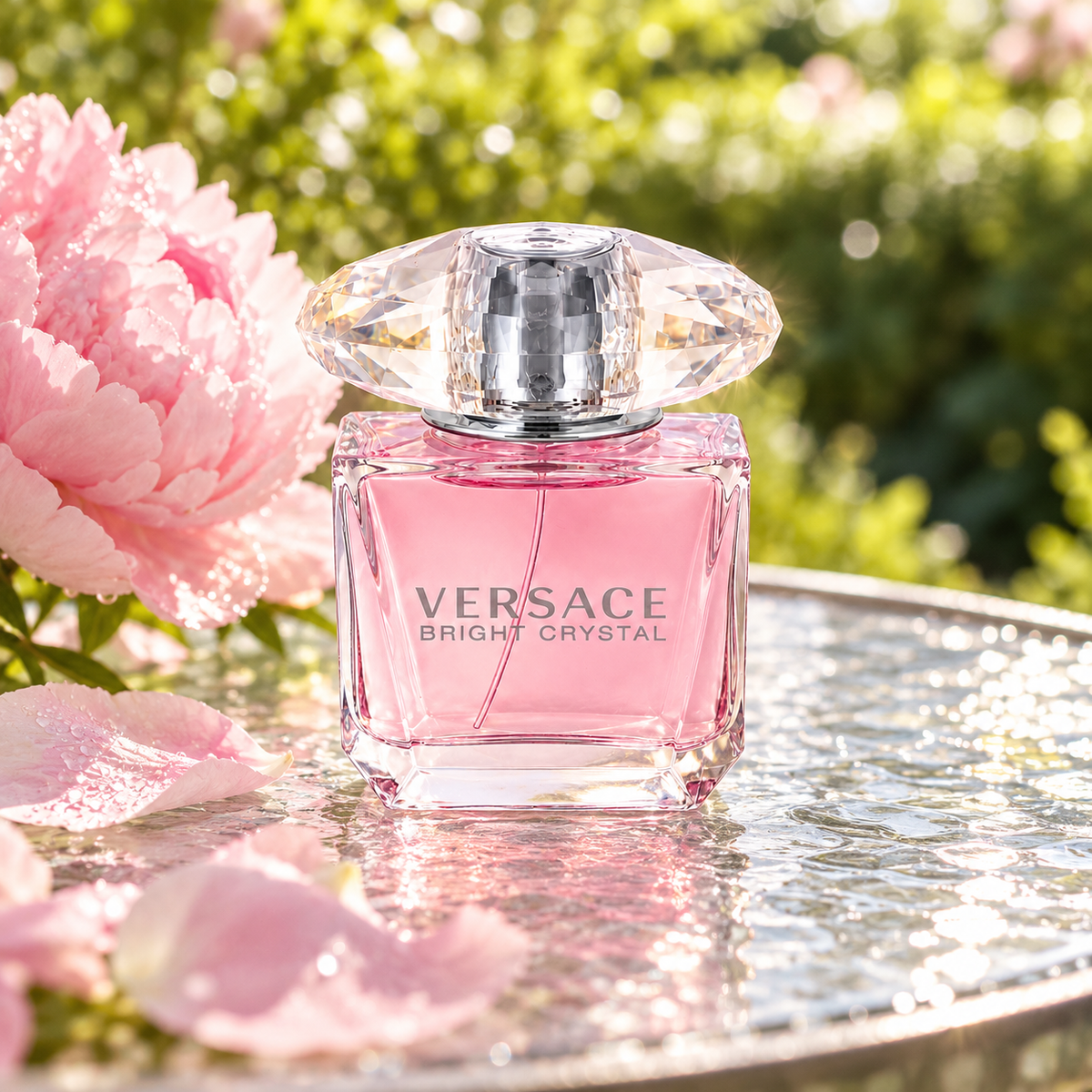 Versace Bright Crystal EDT 30 ml – atmosférická fotografie – MrRizz