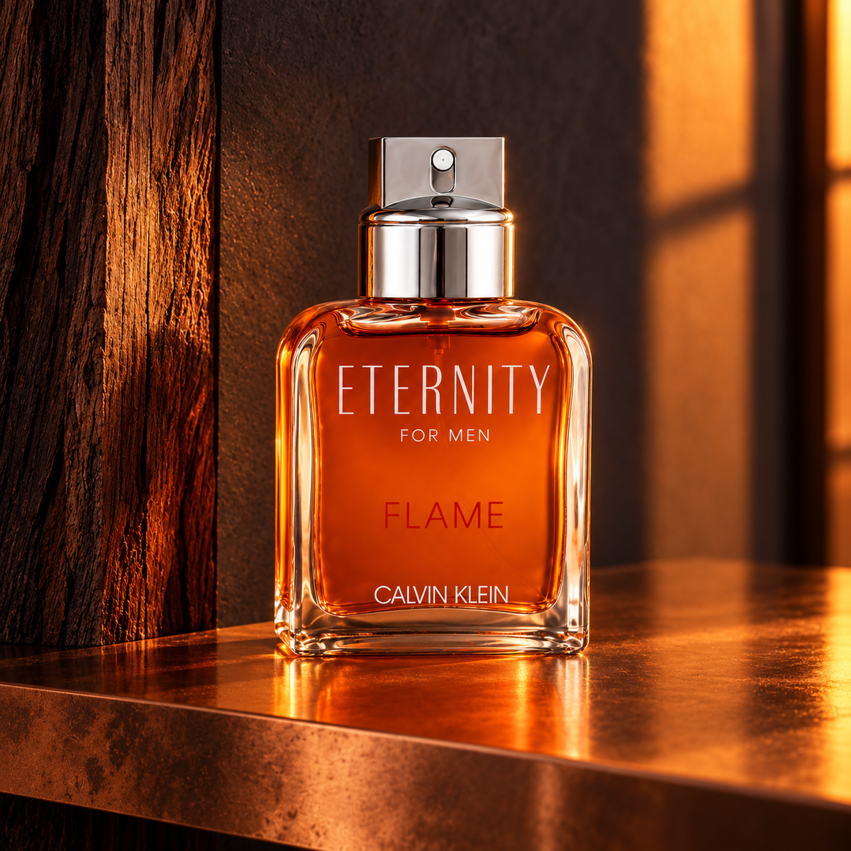 Calvin Klein Eternity Flame 100 ml – atmosférická fotografie – MrRizz