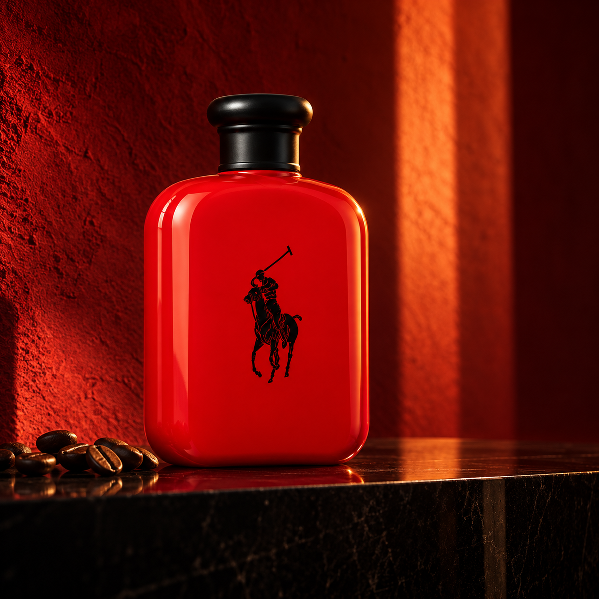 Ralph Lauren Polo Red 125 ml – atmosférická fotografie – MrRizz