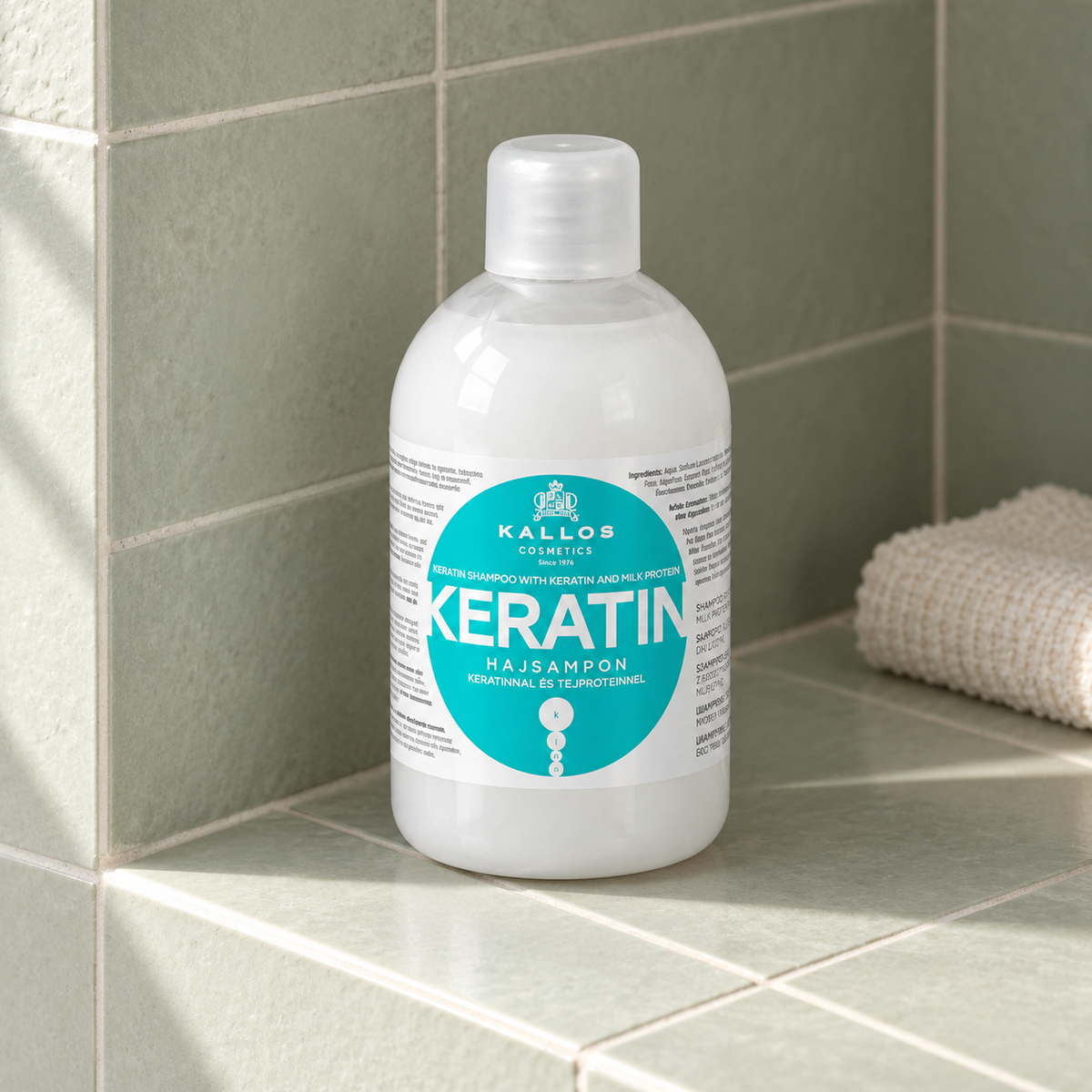 Kallos Cosmetics Keratin 1000 ml – atmosférická fotografie – MrRizz