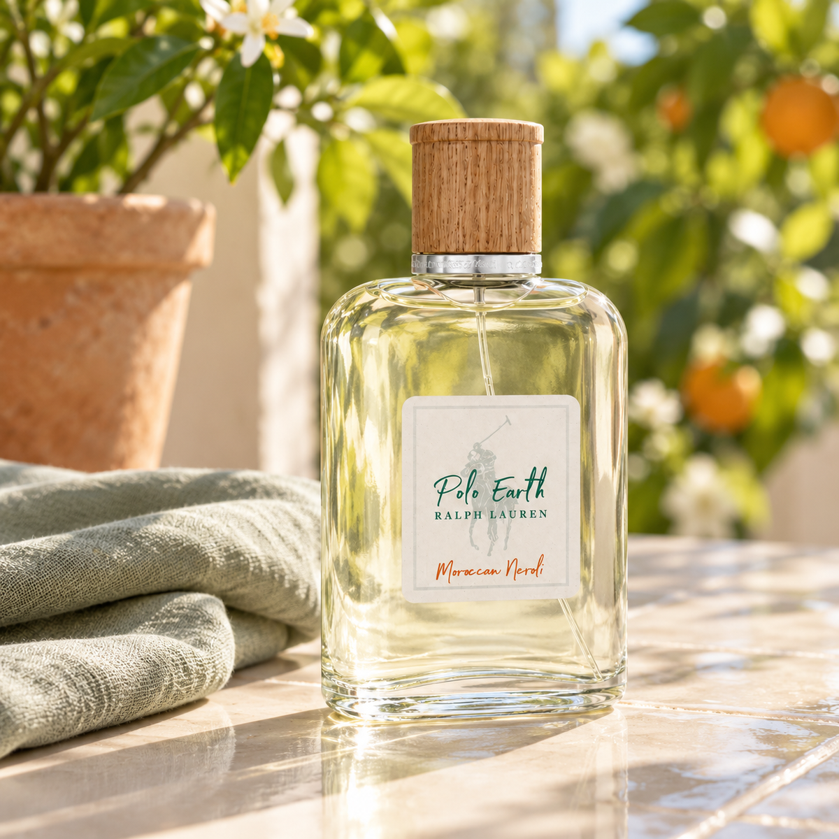 Ralph Lauren Polo Earth Moroccan Neroli EDT 100 ml – atmosférická fotografie – MrRizz