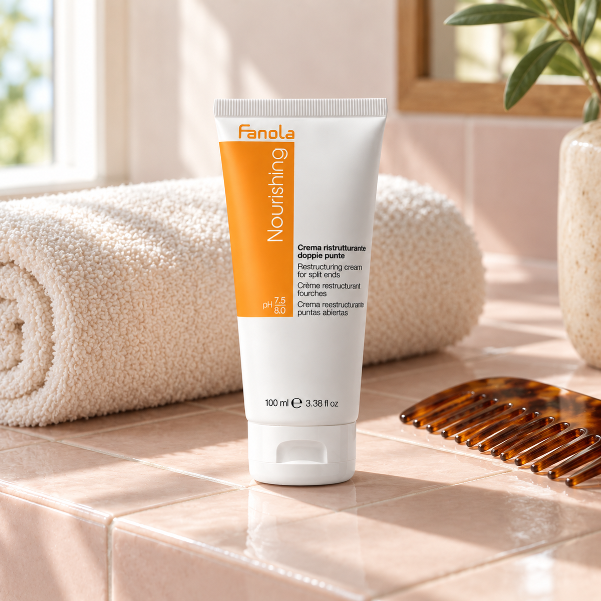 Fanola Nourishing Restructuring Cream 100 ml – atmosférická fotografie – MrRizz