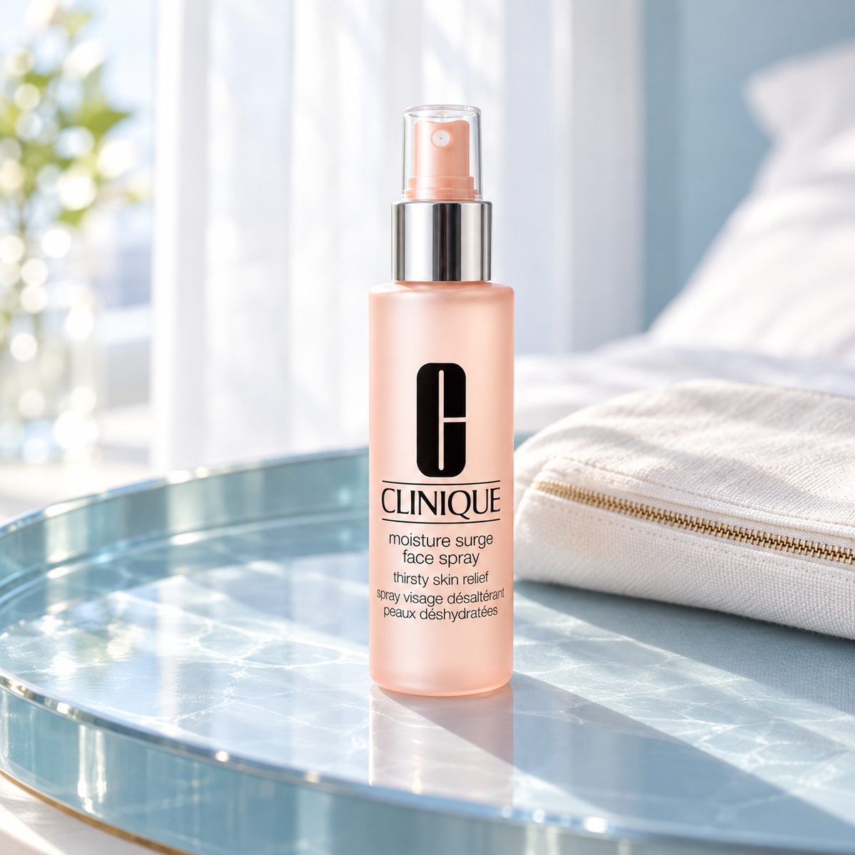 Clinique Moisture Surge Face Spray 125 ml – atmosférická fotografie – MrRizz