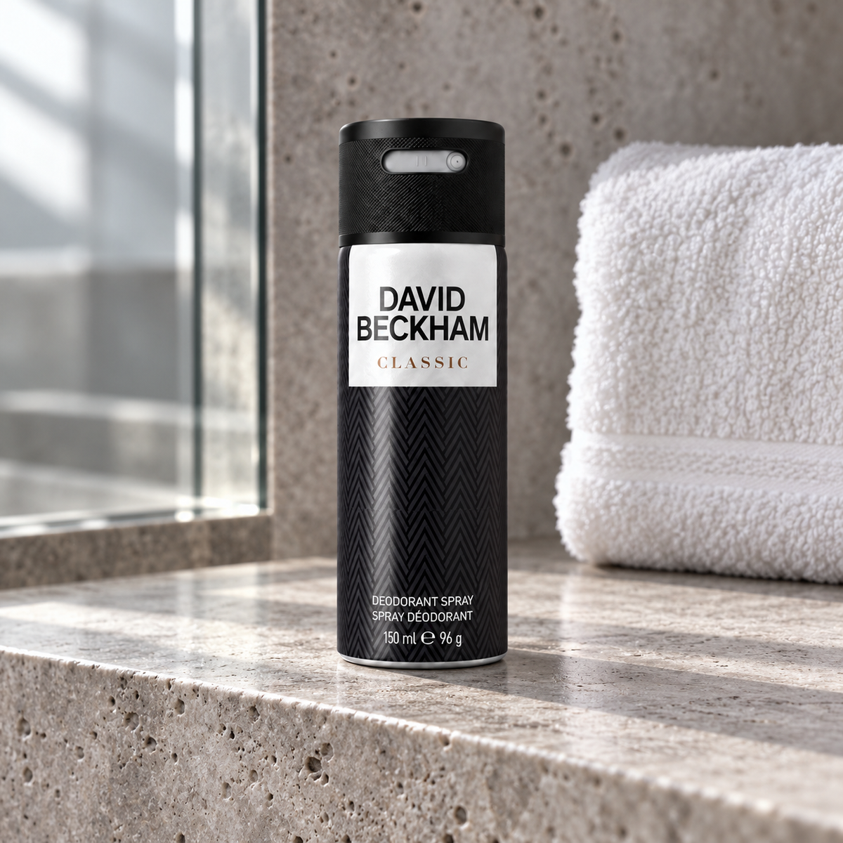David Beckham Classic 150 ml – atmosférická fotografie – MrRizz