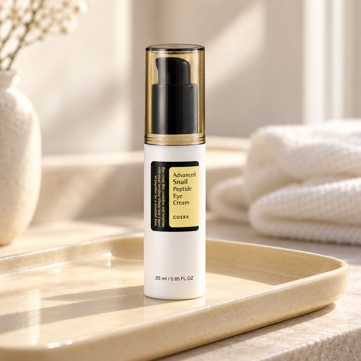 COSRX Advanced Snail Peptide Eye Cream 25 ml – atmosférická fotografie – MrRizz