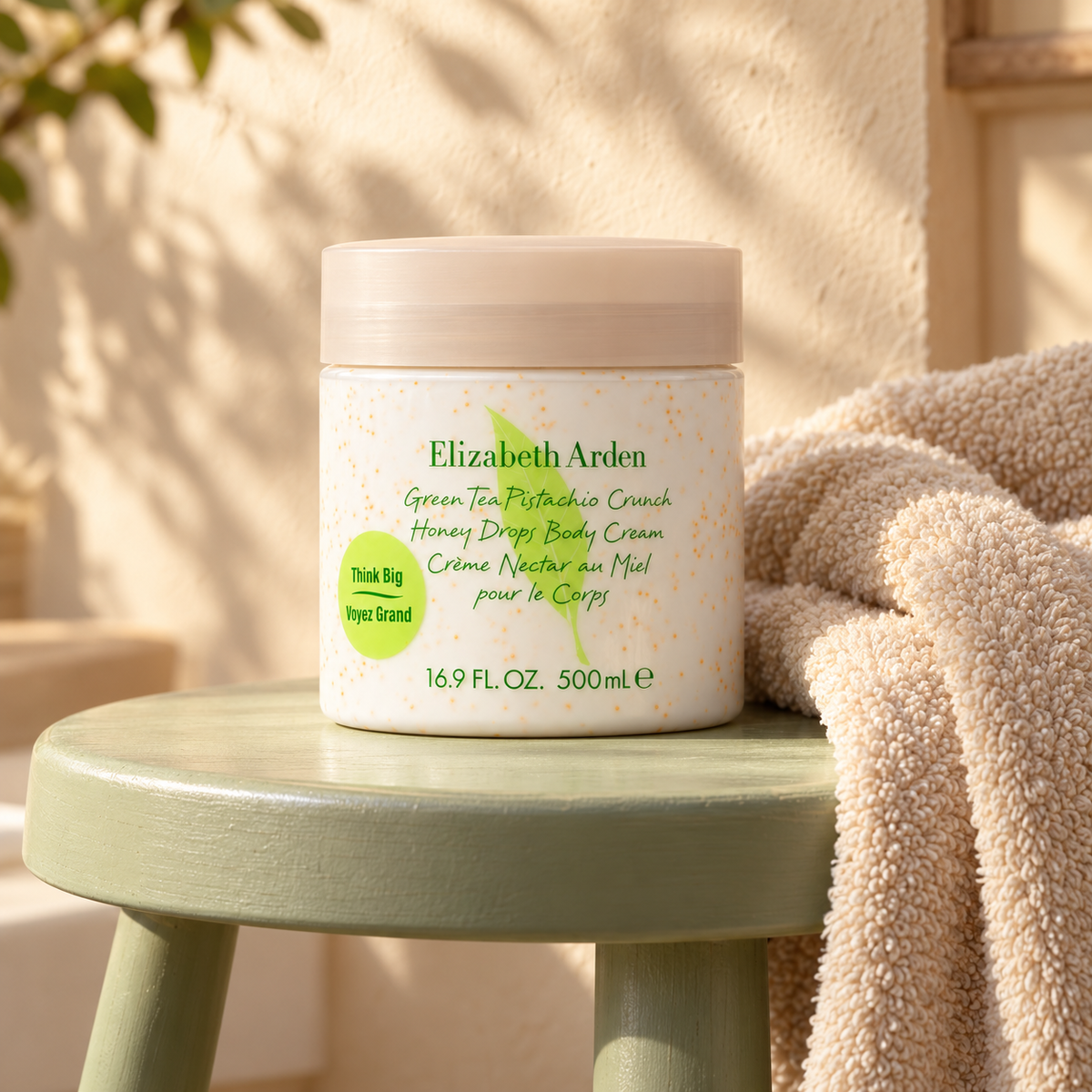 Elizabeth Arden Green Tea Pistachio Crunch Honey Drops Body Cream 500 ml – atmosférická fotografie – MrRizz