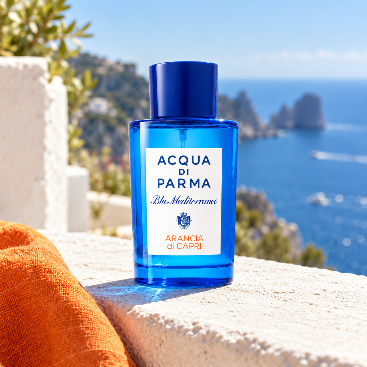 Acqua di Parma Blu Mediterraneo Arancia di Capri EDT 180 ml – atmosférická fotografie – MrRizz