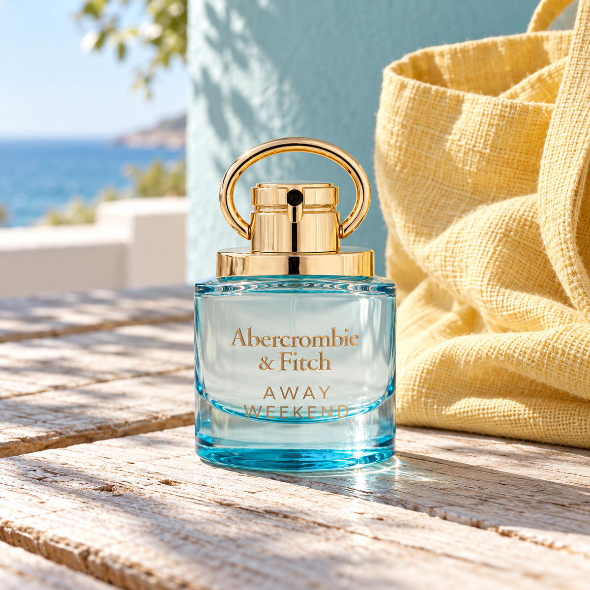 Abercrombie & Fitch Away Weekend EDP 50 ml – atmosférická fotografie – MrRizz