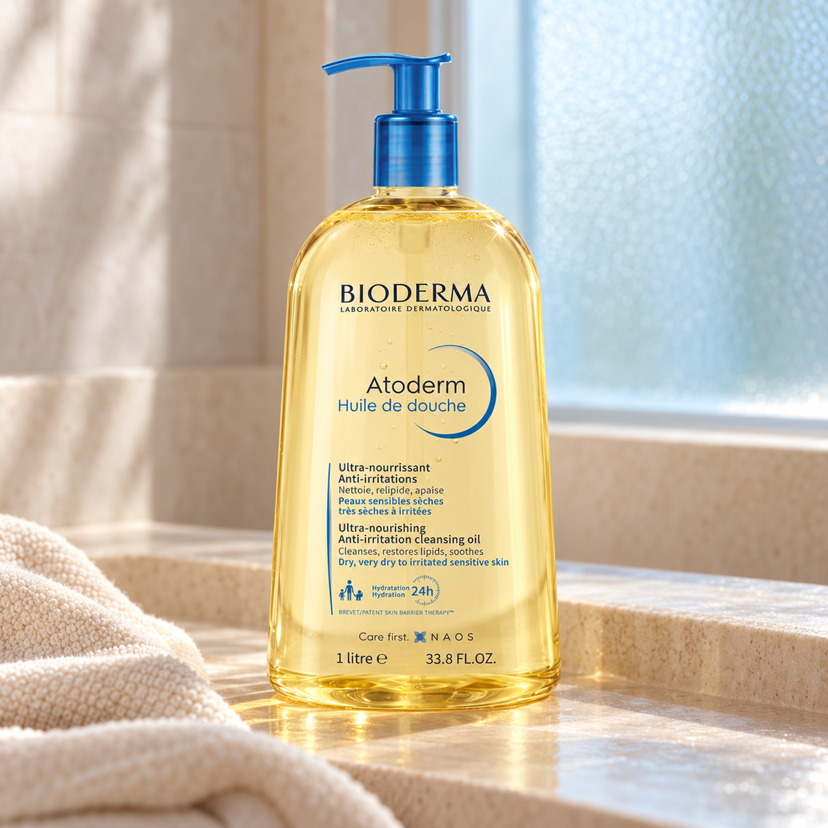 BIODERMA Atoderm Ultra-Nourishing 1000 ml – atmosférická fotografie – MrRizz