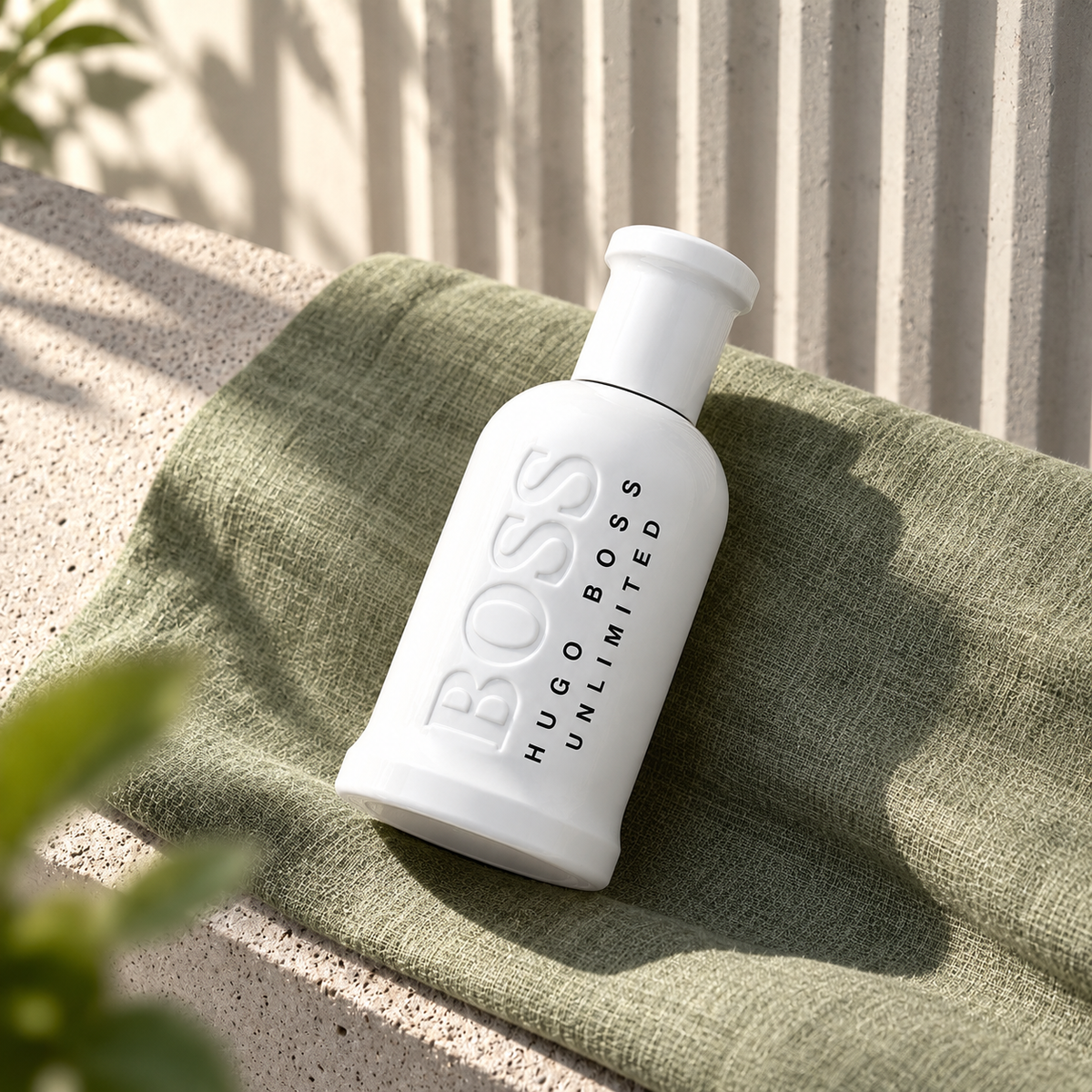 HUGO BOSS Boss Bottled Unlimited EDT 100 ml – atmosférická fotografie – MrRizz