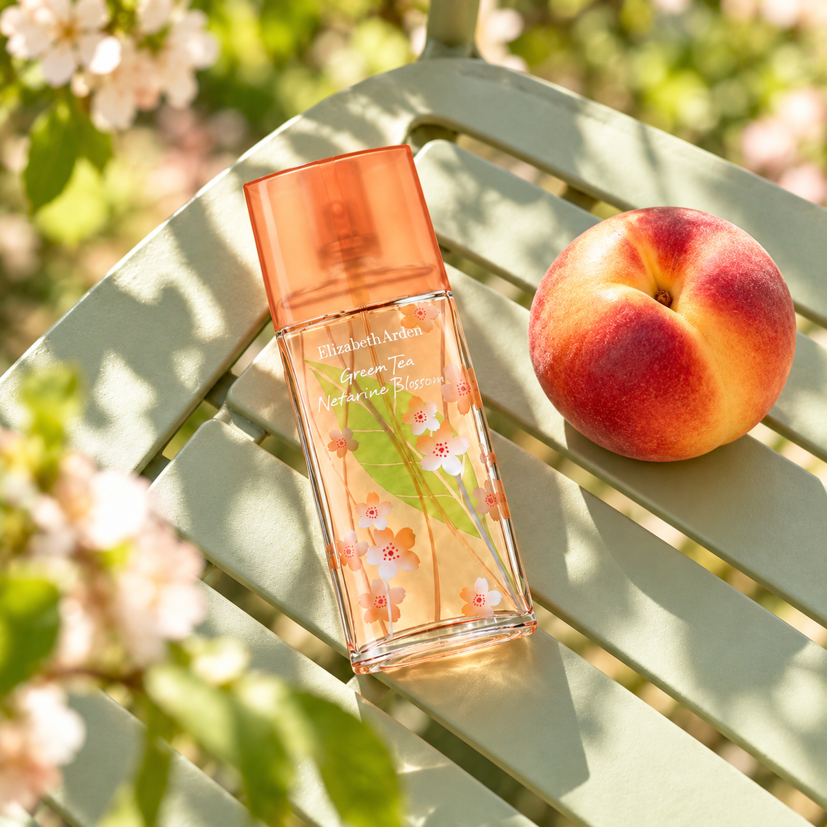 Elizabeth Arden Green Tea Nectarine Blossom EDT 100 ml – atmosférická fotografie – MrRizz