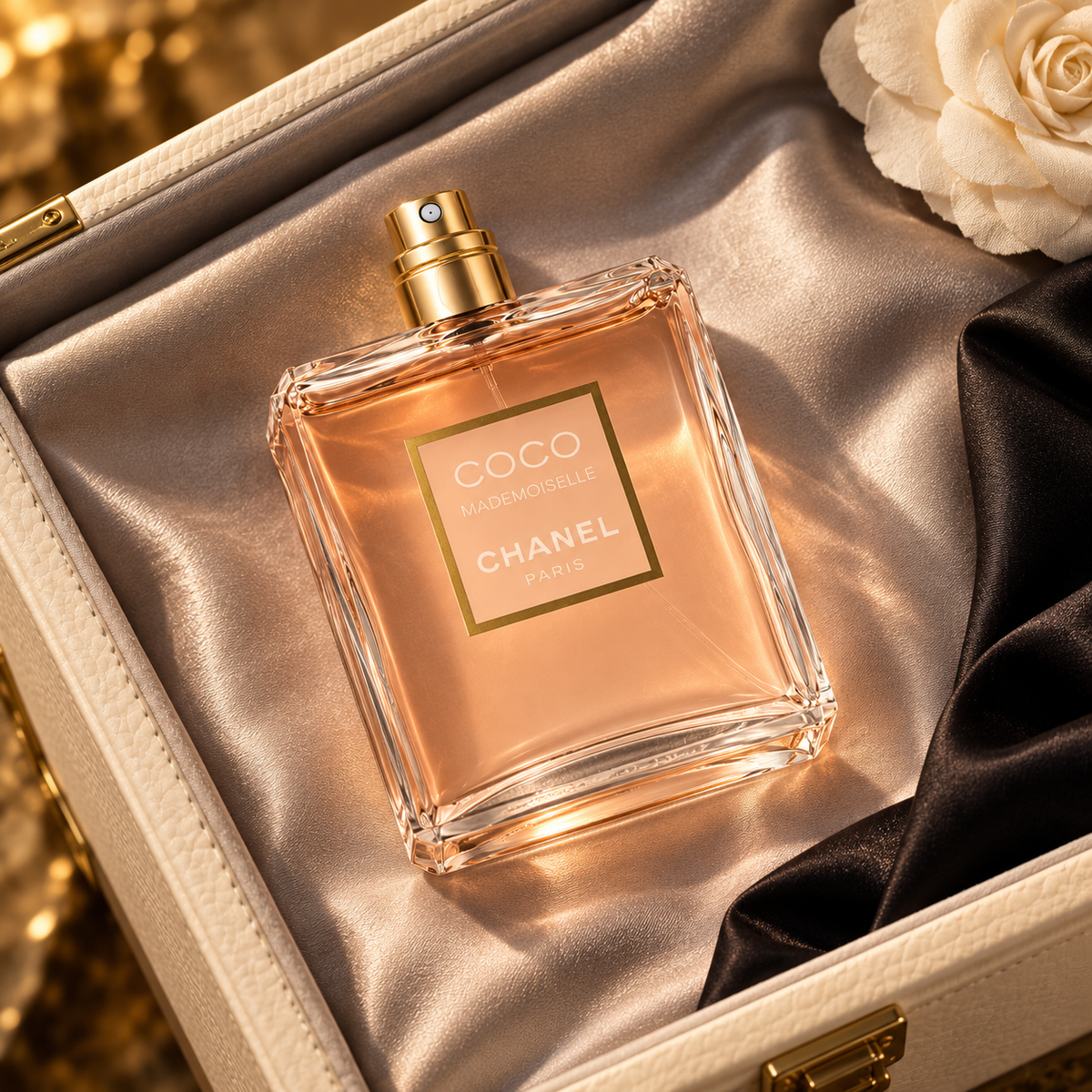 Chanel Coco Mademoiselle 100 ml – atmosférická fotografie – MrRizz