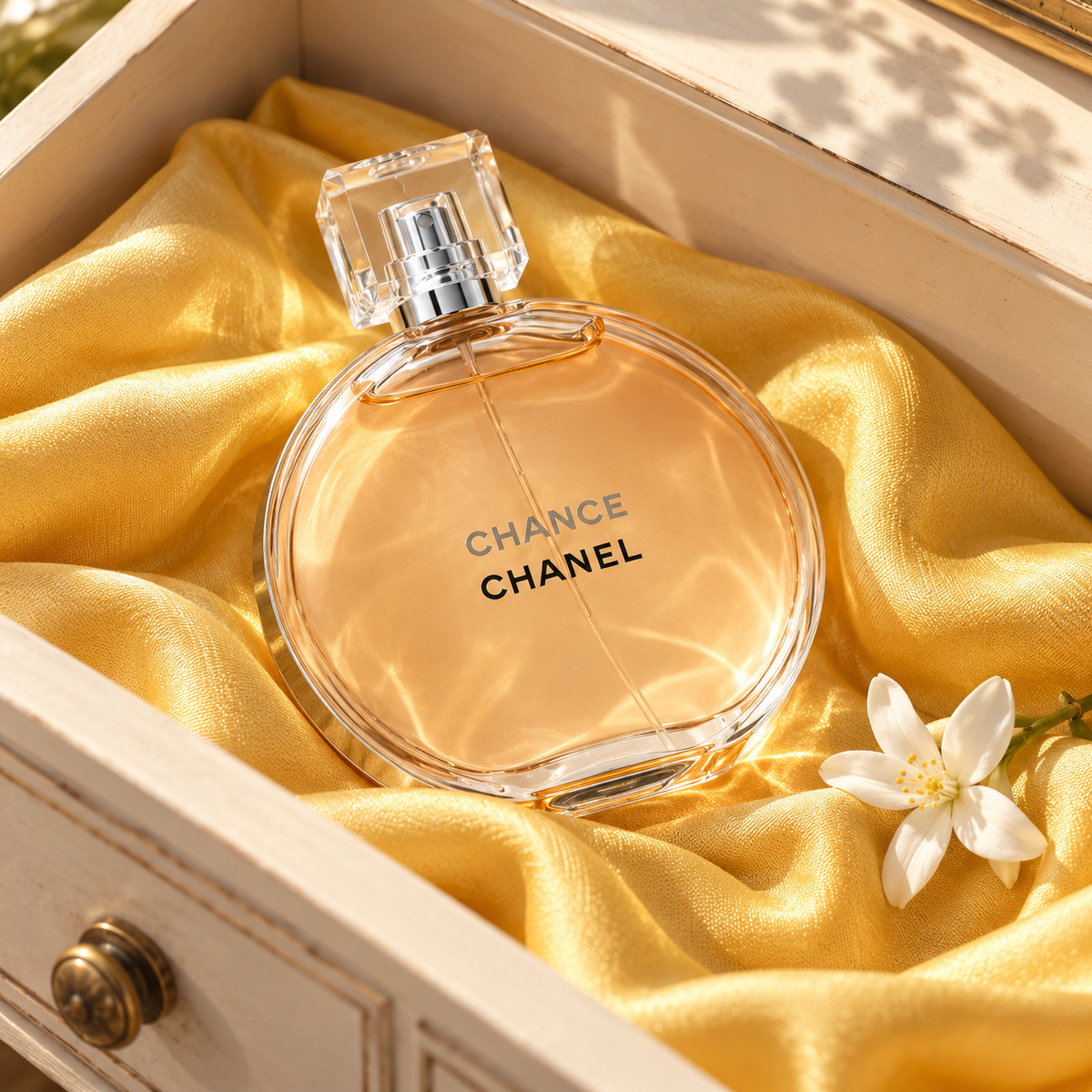 Chanel Chance EDT 150 ml – atmosférická fotografie – MrRizz