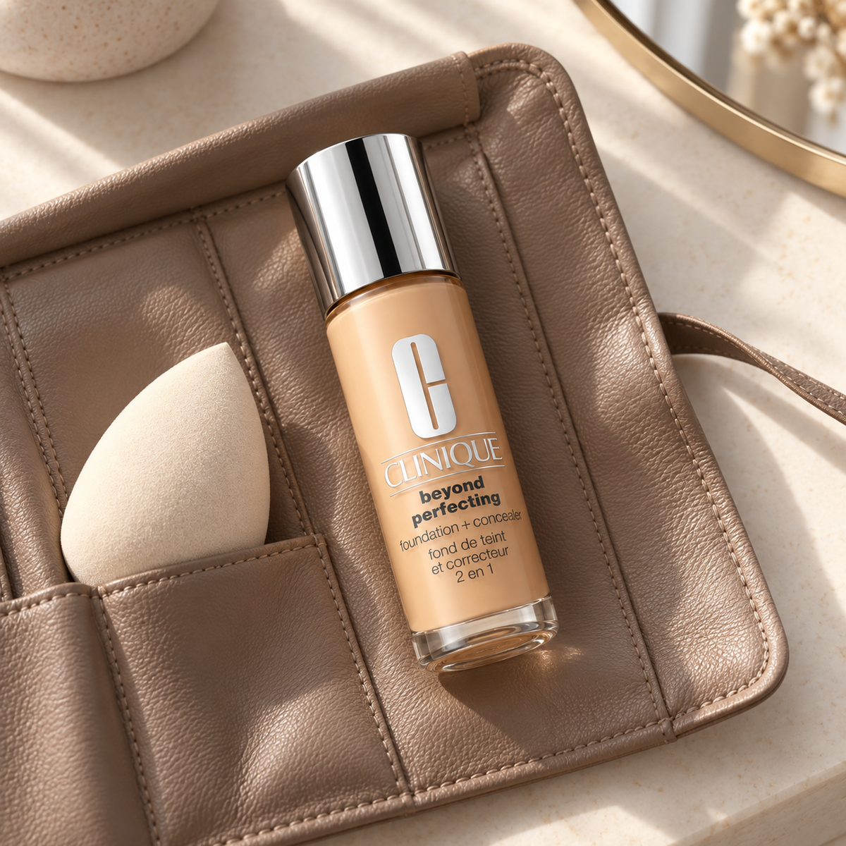 Clinique Beyond Perfecting Foundation + Concealer 30 ml – atmosférická fotografie – MrRizz