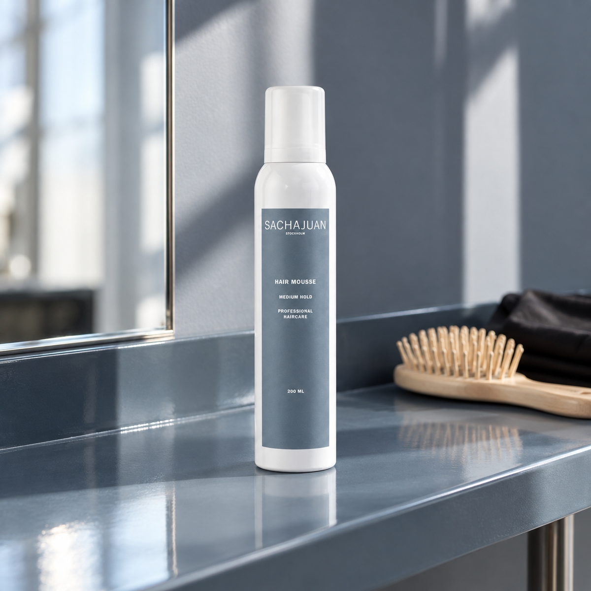 Sachajuan Hair Mousse Medium Hold 200 ml – atmosférická fotografie – MrRizz