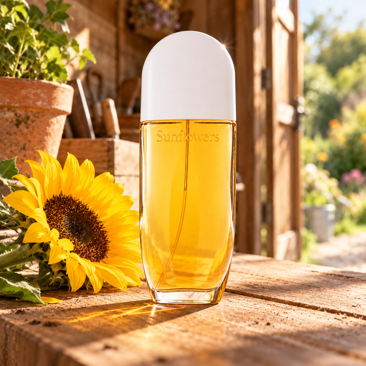Elizabeth Arden Sunflowers 100 ml – atmosférická fotografie – MrRizz