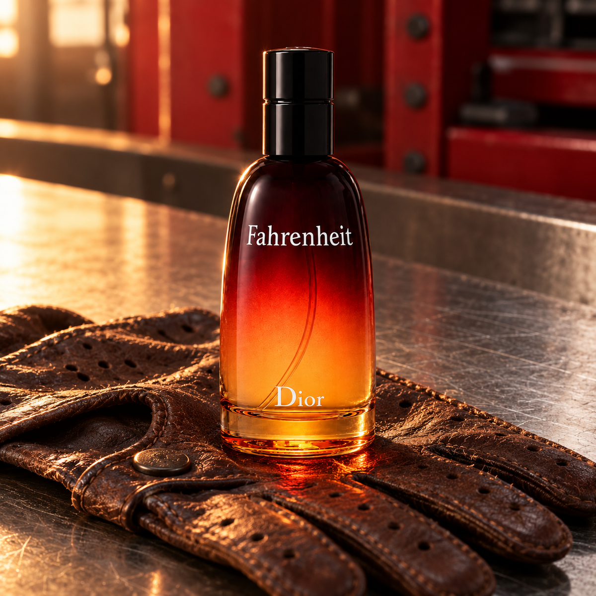 Dior Fahrenheit 50 ml – atmosférická fotografie – MrRizz