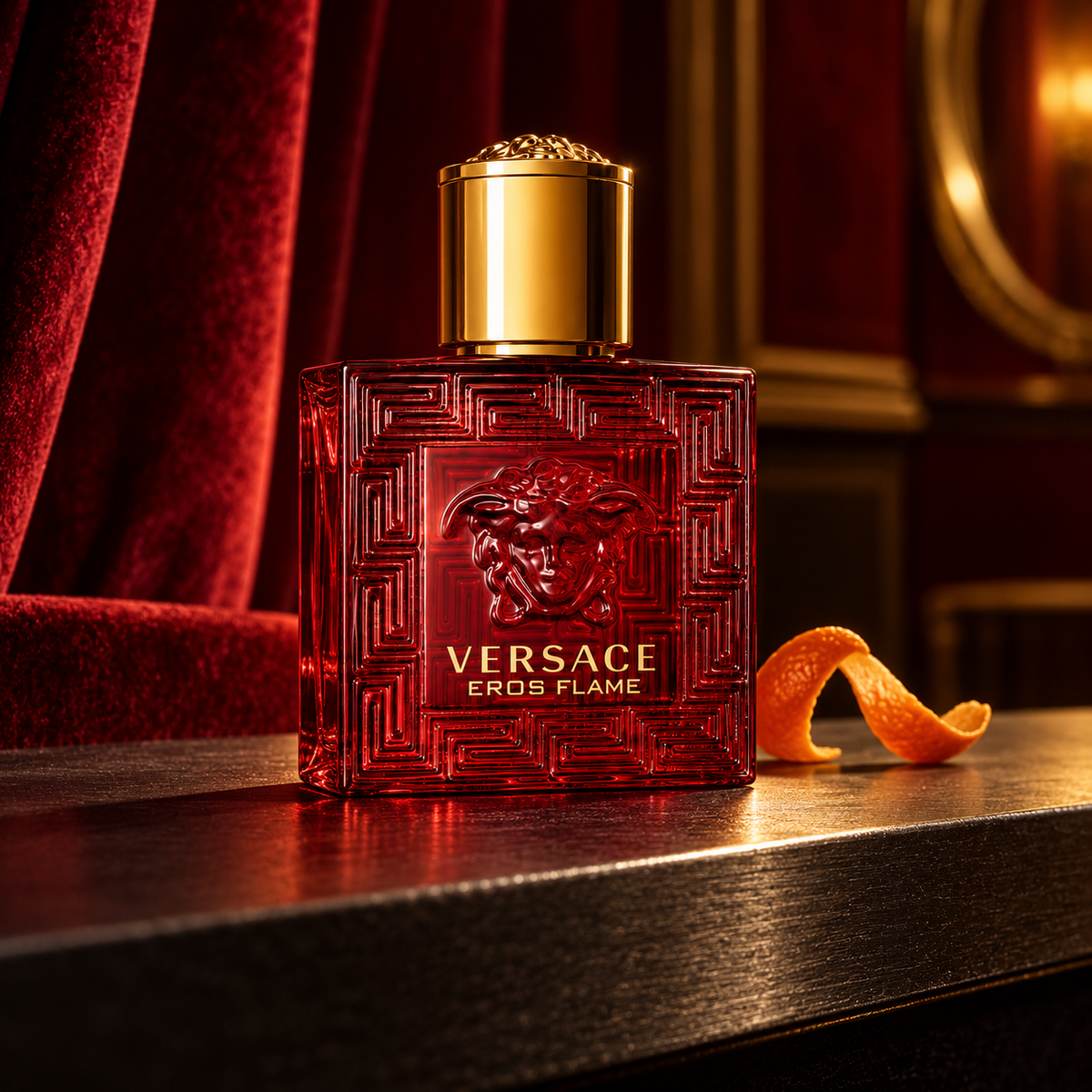 Versace Eros Flame EDP 30 ml – atmosférická fotografie – MrRizz