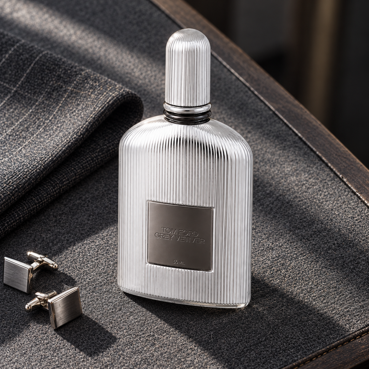 TOM FORD Grey Vetiver 50 ml – atmosférická fotografie – MrRizz