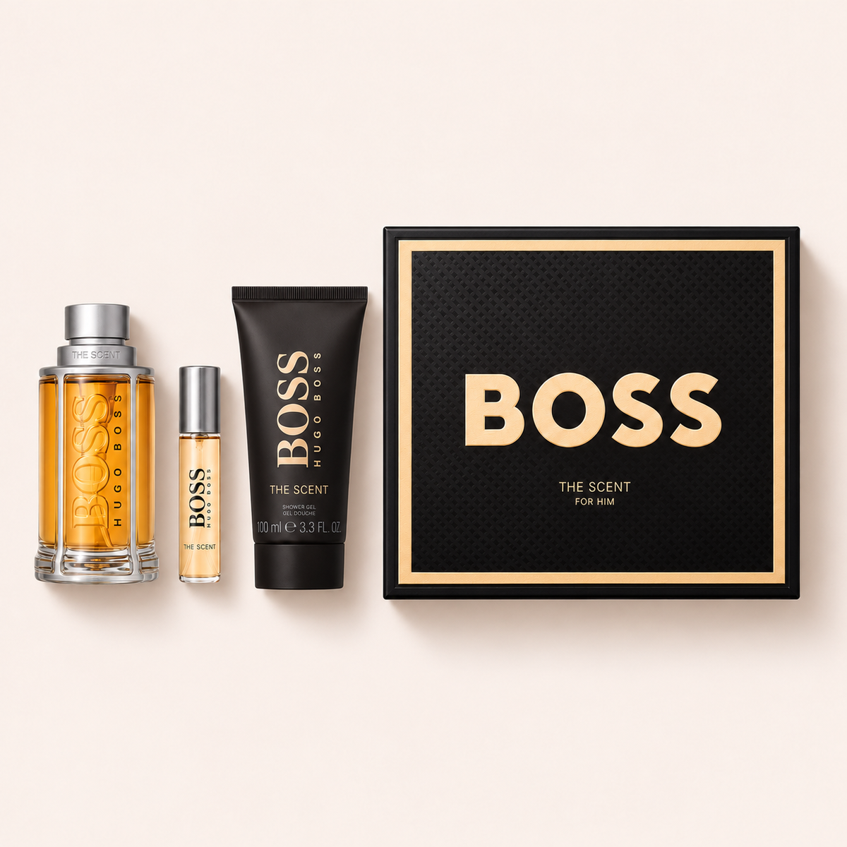 HUGO BOSS Boss The Scent 2015 100 ml – dárková sada s originálním obalem – MrRizz