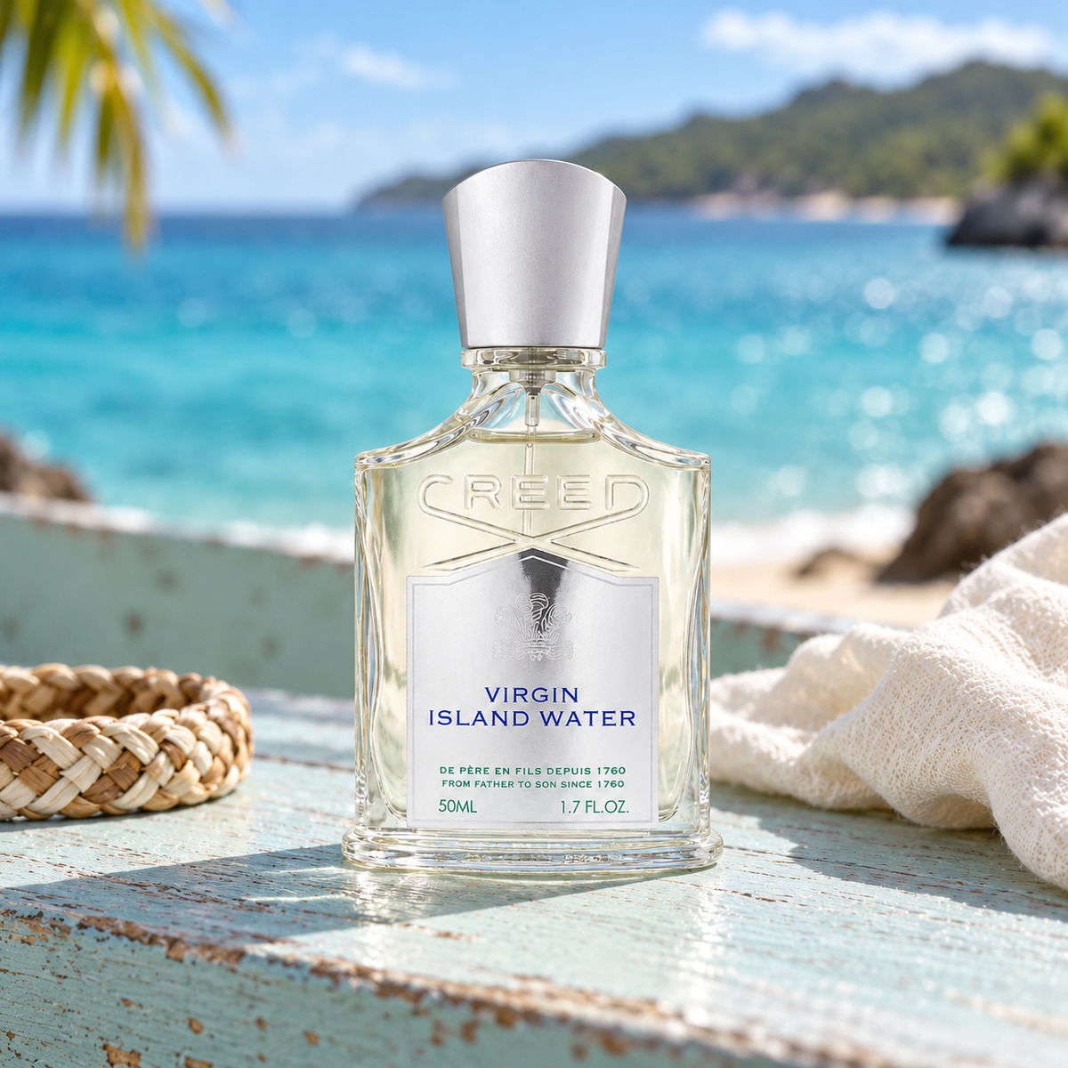 Creed Virgin Island Water 50 ml – atmosférická fotografie – MrRizz
