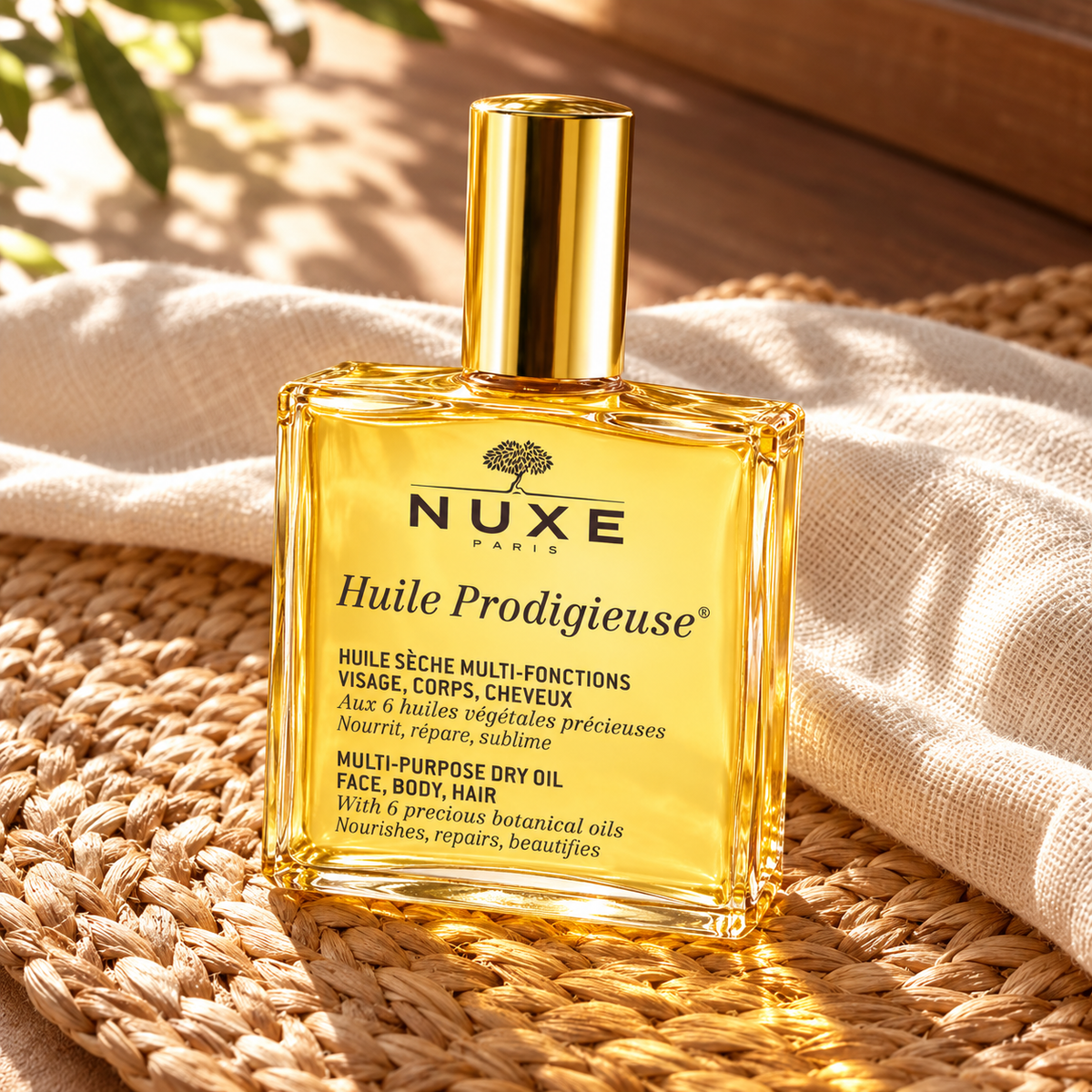 NUXE Huile Prodigieuse 100 ml – atmosférická fotografie – MrRizz