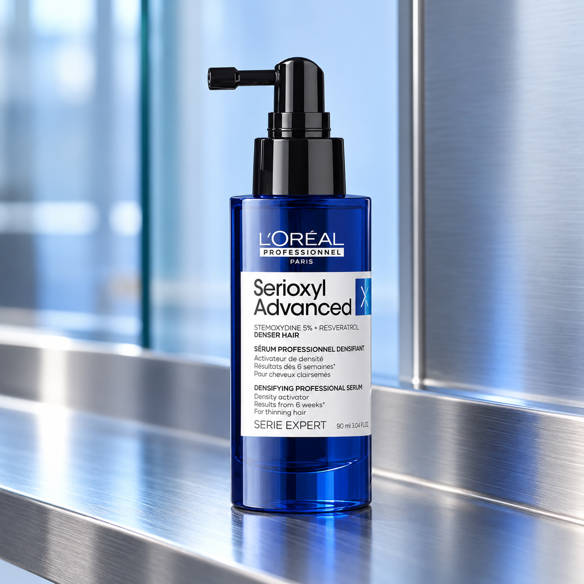 L'Oréal Professionnel Serioxyl Advanced Densifying Professional Serum 90 ml – atmosférická fotografie – MrRizz
