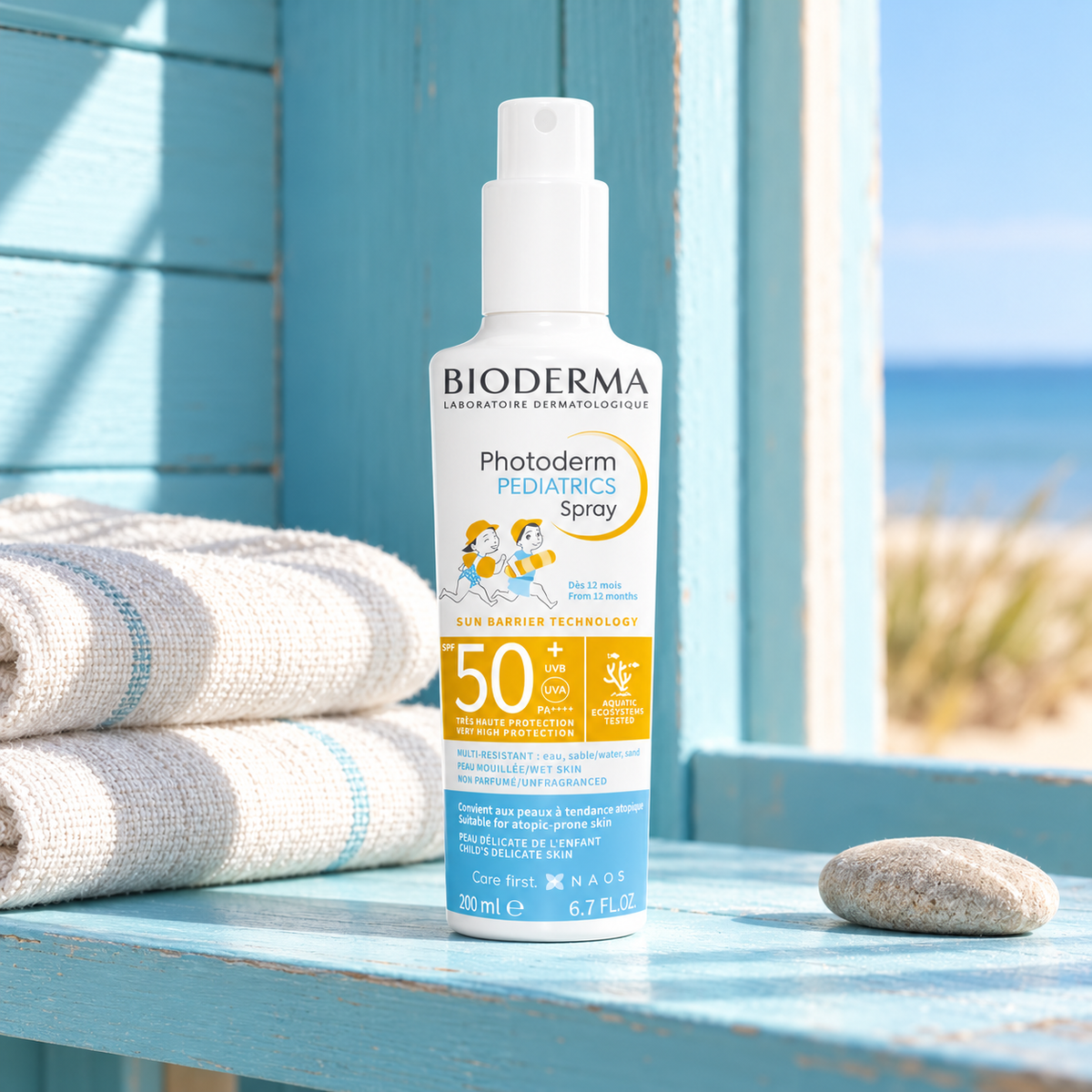 BIODERMA Photoderm Pediatrics Spray 200 ml – atmosférická fotografie – MrRizz