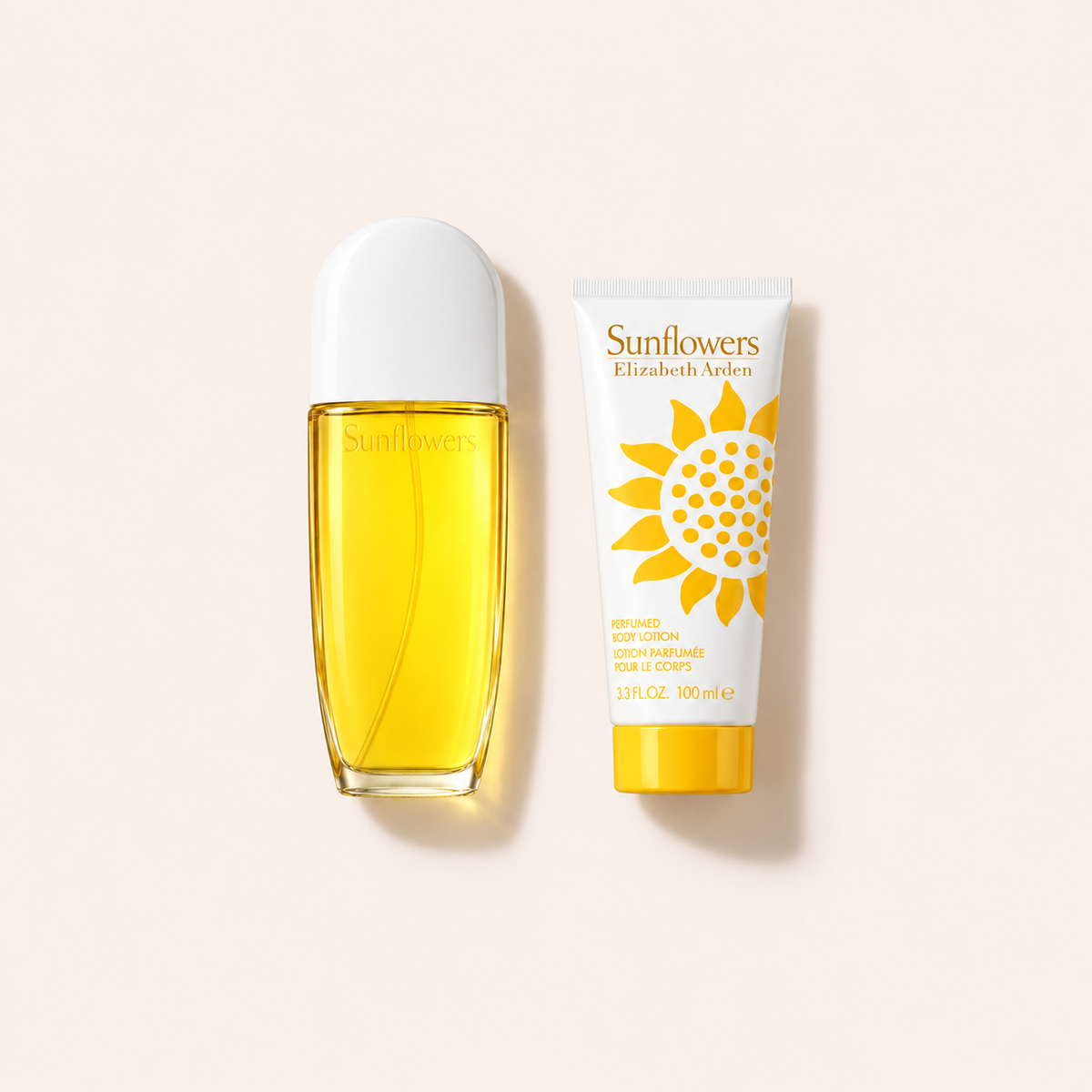 Elizabeth Arden Sunflowers – sada EDT 100 ml + tělové mléko 100 ml – MrRizz