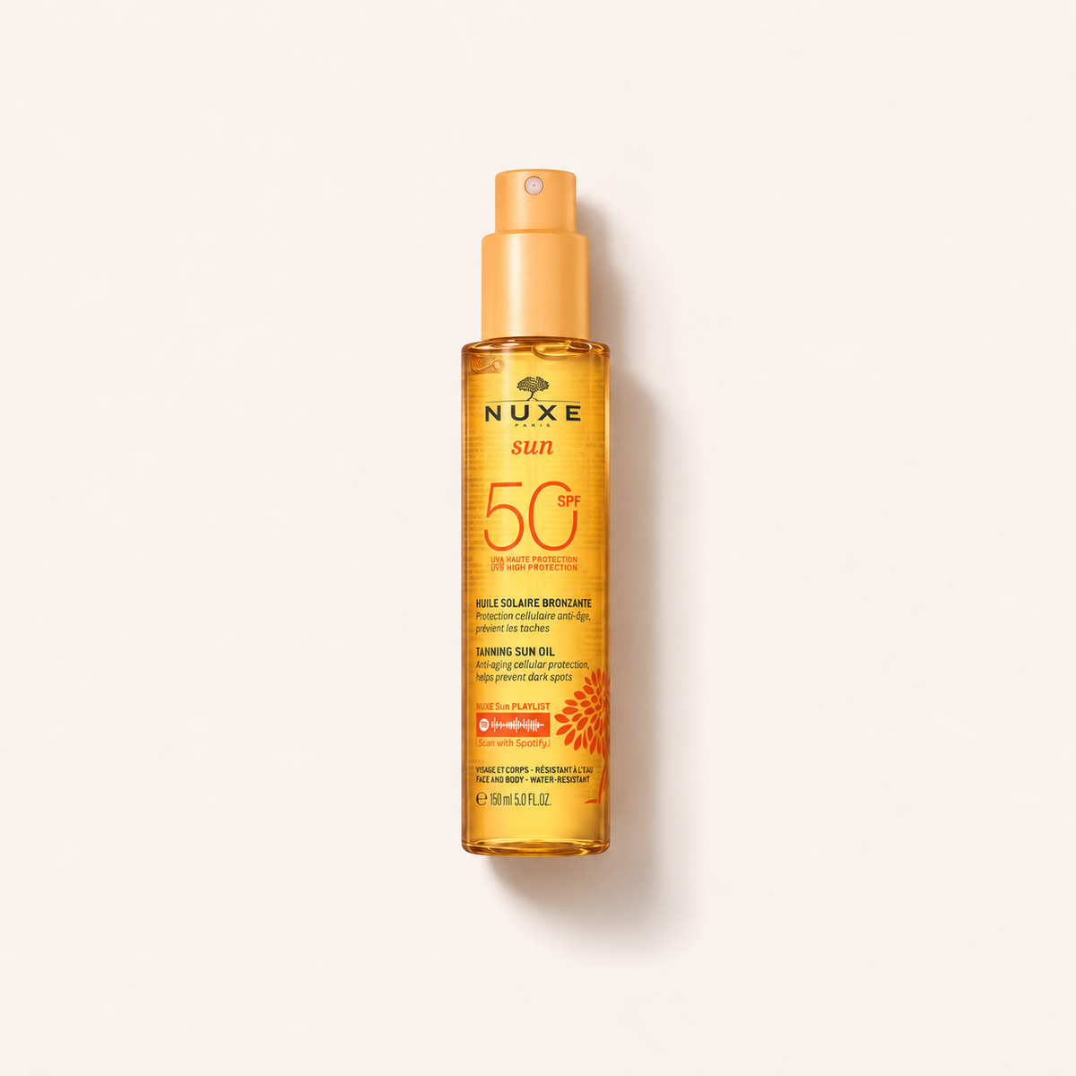 NUXE Sun Tanning Sun Oil SPF 50, opalovací olej 150 ml – MrRizz