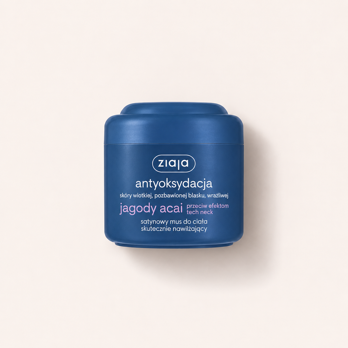 Ziaja Acai Berry Antioxidant Satin Body Mousse 200 ml – tělový balzám – MrRizz